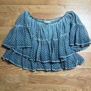 Off the shoulder top